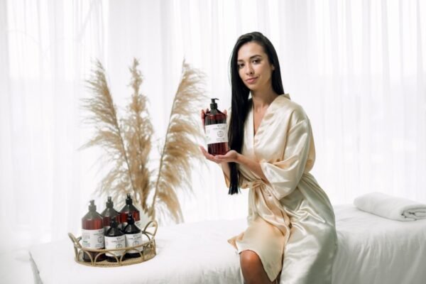 Natūralus veganiškas masažinis aliejus „VCee”, 1000 ml