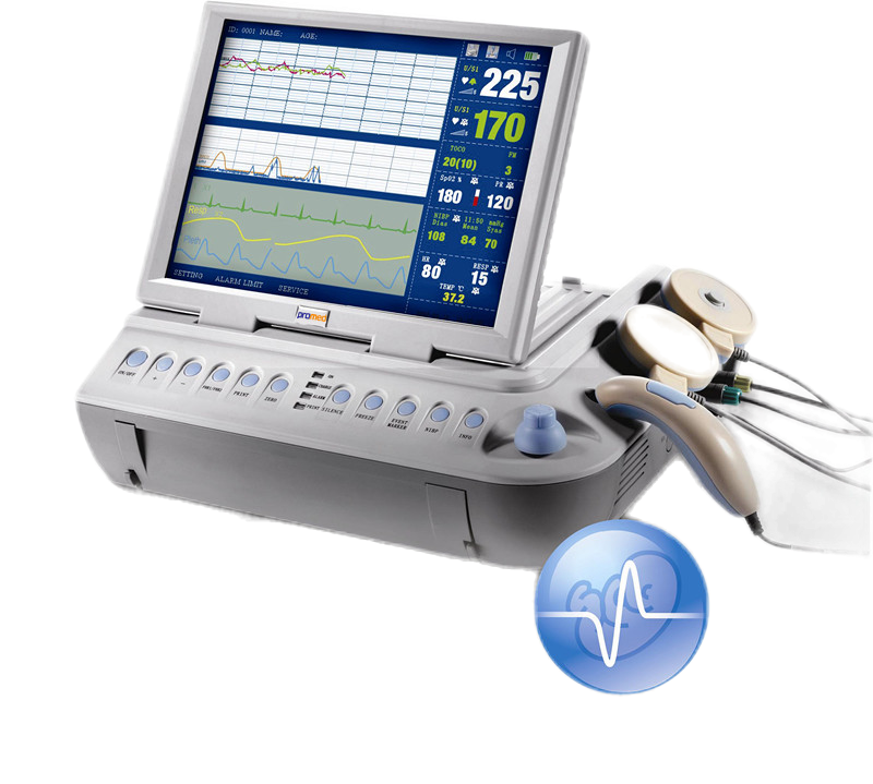 Kardiotokografas “PFM-800” su dvyniu davikliu