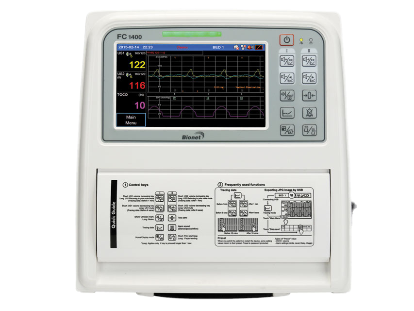 Kardiotokografas dvyniams “FC1400”