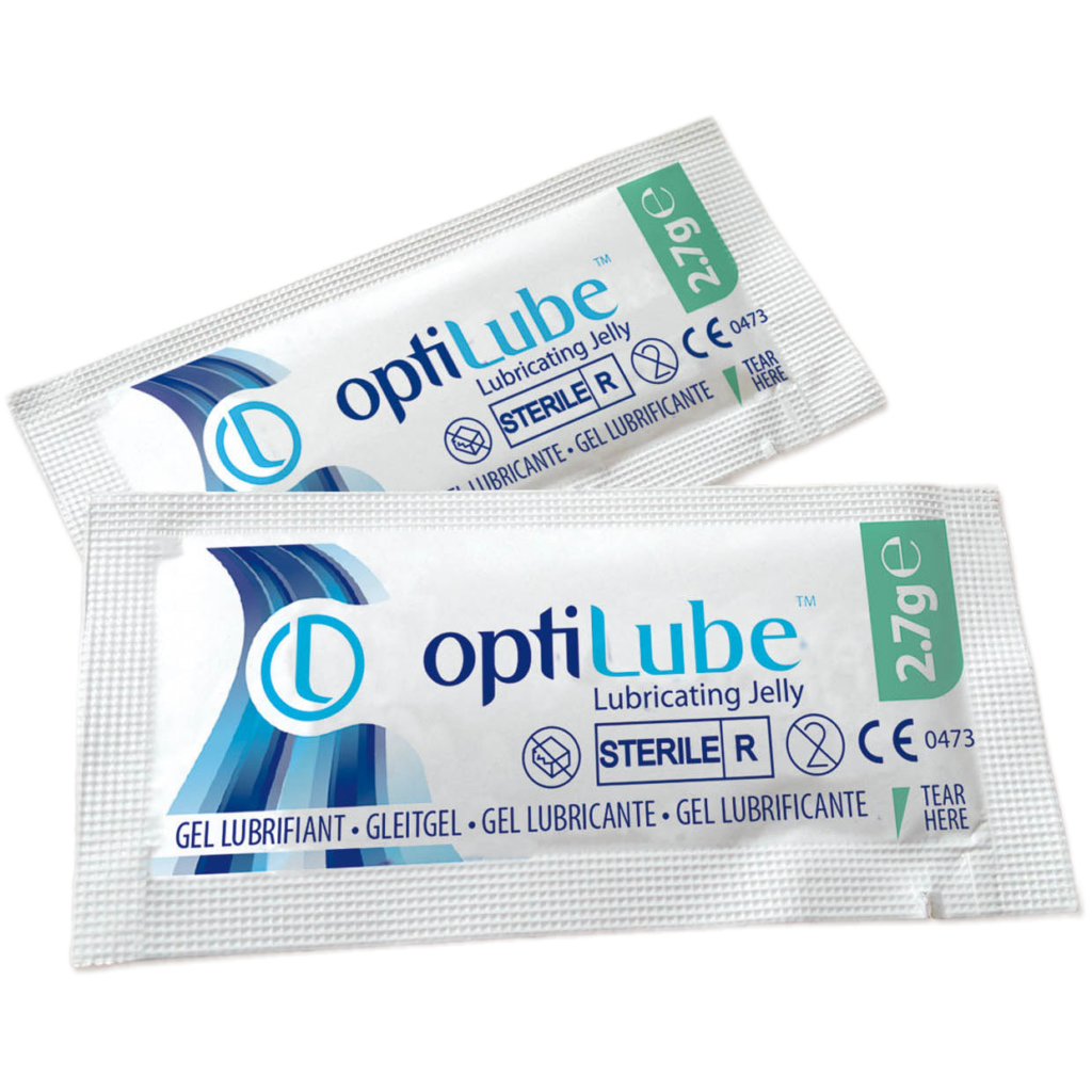 Sterilus lubrikantas Optilube, 2,7 g, 1 vt.