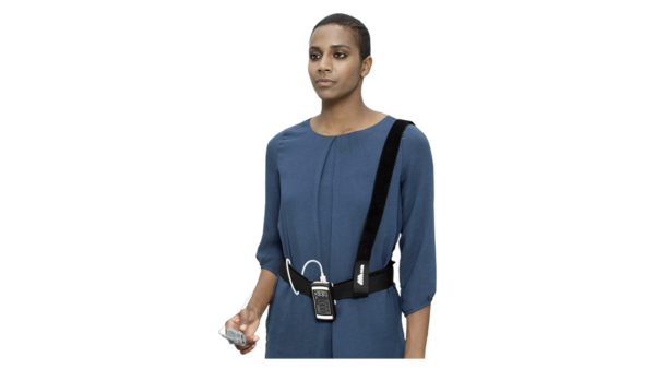 Nešiojamasis jutiklinio ekrano spirometras ir oksimetras „Spirodoc”