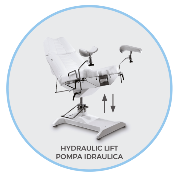Hidraulinė ginekologinė kėdė „Hydrogyno”