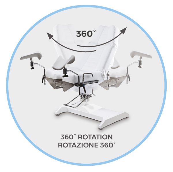 Hidraulinė ginekologinė kėdė „Hydrogyno”