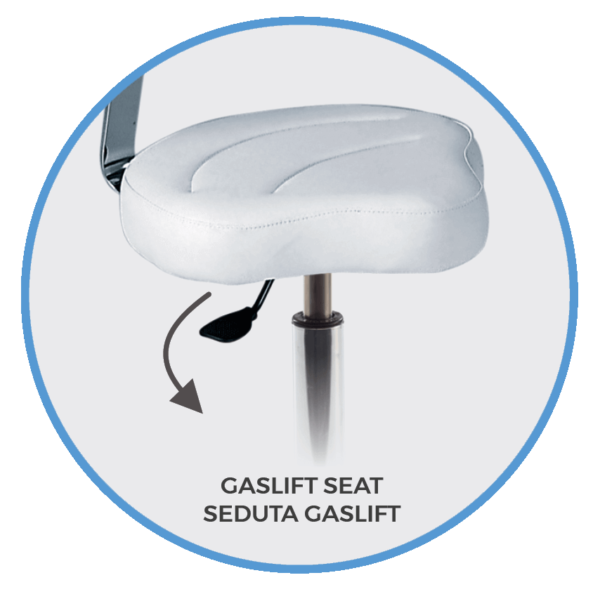 Pedikiūro meistro kėdė „030/S PEDI”