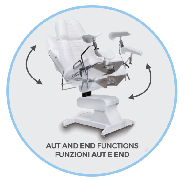 Elektrinė ginekologinė kėdė „Lemi Gyno”