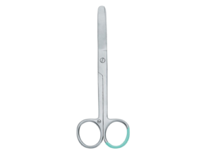 Metzenbaum chirurginės žirklės, tiesios, 14,5 cm, vienkartinės, 1 vnt.