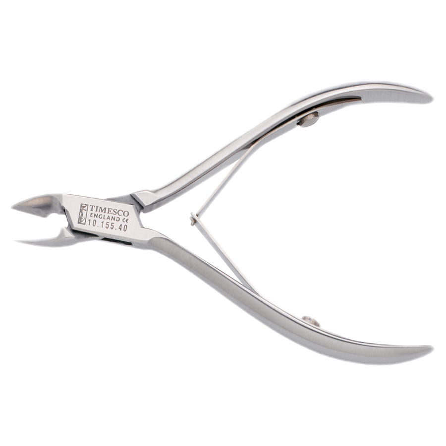 Odelių kirpiklis, 10 cm, lenktas