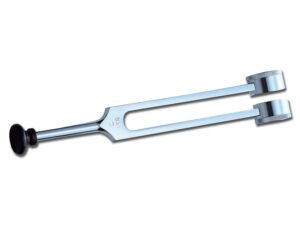 Aliuminis kamertonas su kojele