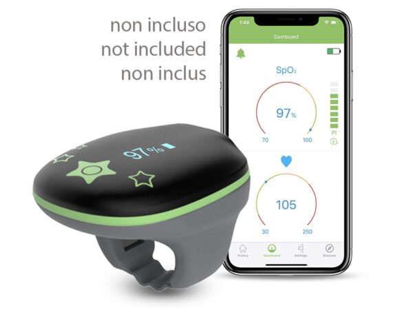 O2ring™ nuolatinio stebėjimo oksimetras – vaikams