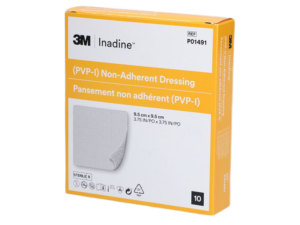 INADINE™ PVP-I nelipnus jodo tvarstis 9,5 x 9,5 cm, 1 vnt