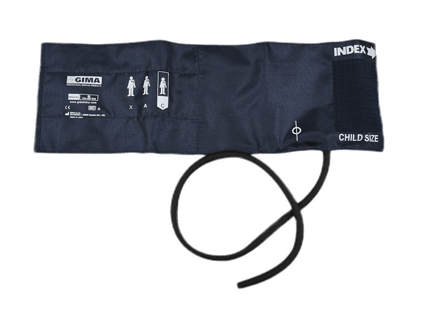 Pediatrinė manžetė, 1 žarnelė