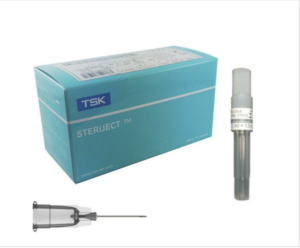 TSK STERiJECT 27G x 1/2″ 0,4 x 13 mm adatos užpildams, 100 vnt.