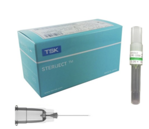 TSK PRE 0,26 x 4 mm adatos mezoterapijai 32G x 3/16” STERiJECT, 100 vnt.