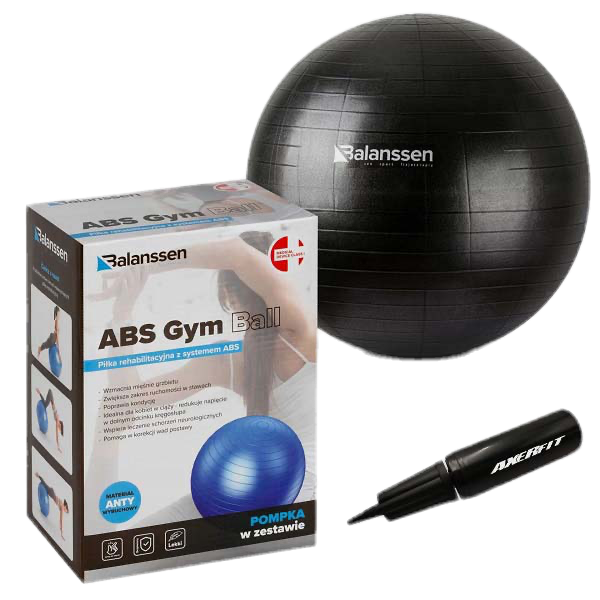 75 cm kamuolys „Balanssen” su pompa
