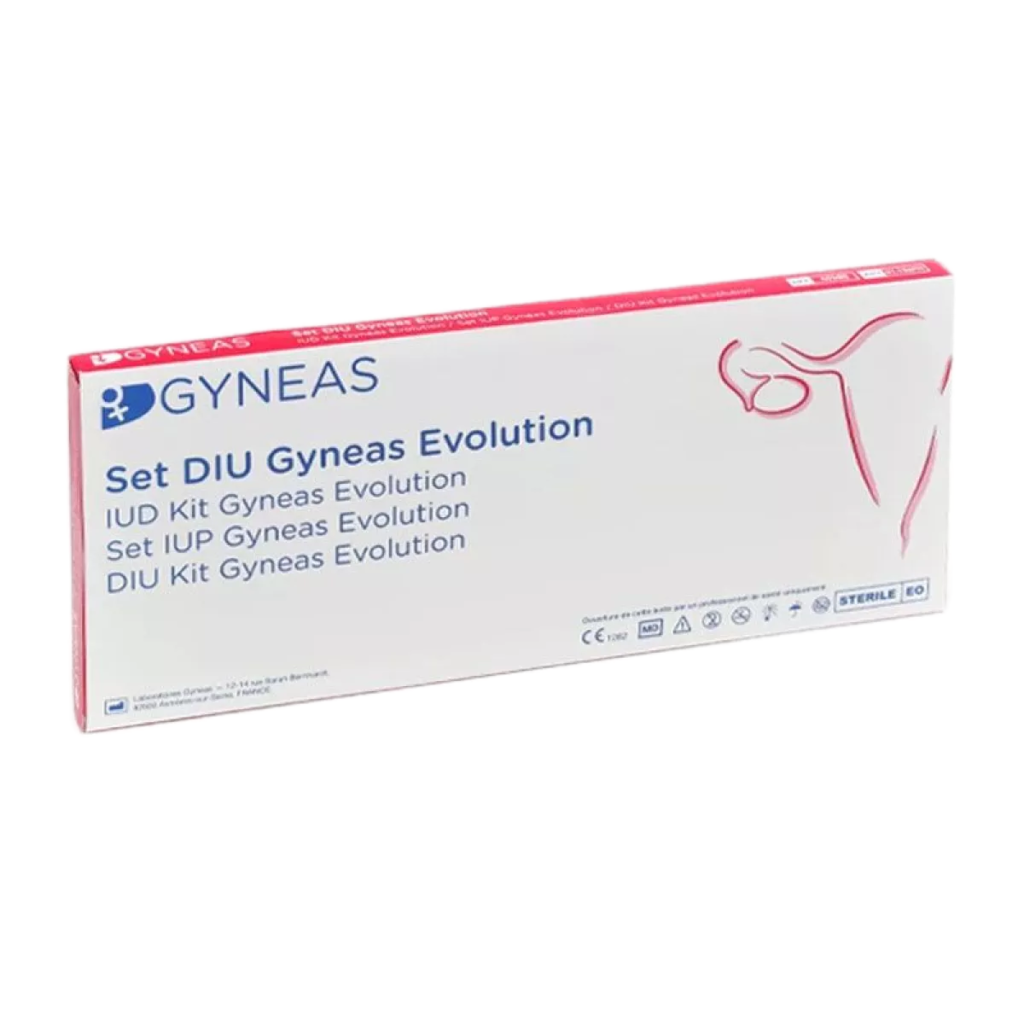 Vienkartinis ginekologinis rinkinys spiralės įvedimui dėžutėje, 1 vnt.
