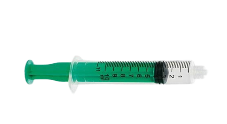 3 dalių švirkštai „DICONEX“ 10 ml  „LUER LOCK“ (100 vnt.)