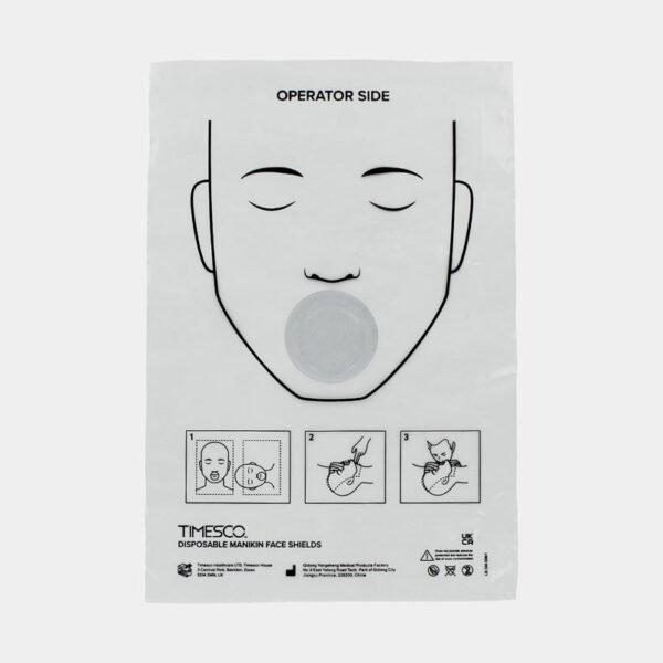 Vienkartinės manekeno veido apsaugos, 50 vnt.
