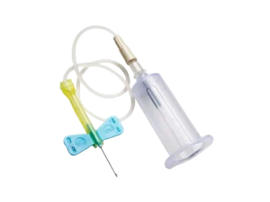 Kraujo ėmimo rinkinys „BD VACUTAINER 0,6×19 23G Safety-Lok“ , (25 vnt.)