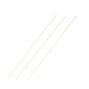 Medvilniniai tamponėliai 15 cm, medinis kotelis, sterilūs, 200 vnt.
