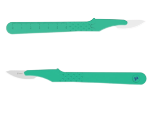 Vienkartinis sterilus skalpelis GIMA Premium Nr. 24, 10 vnt.