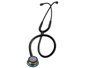 3M™ Littmann® Classic III stetoskopas – Black su Rainbow apdaila (5870)