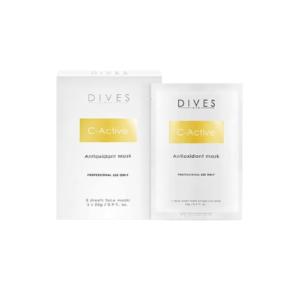 DIVES MED C-Active – antioksidacinė veido kaukė su vitaminu C, 1 vnt.