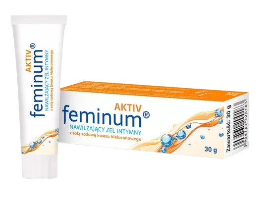 Feminum AKTIV intymios higienos gelis su hialurono rūgštimi, 40 g