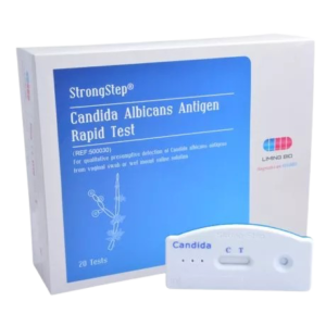 StrongStep® Candida albicans antigeno greitasis testas, 20 vnt.