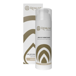 RENLIVE Lipo-Oxy Night Shape naktinis kūno kontūrus formuojantis kremas, 150 ml
