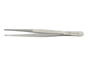 Chirurginis pincetas, 12 cm, 1×2 dantukai