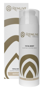 RENLIVE Total Body stangrinamasis ir modeliuojamasis kūno kremas, 150 ml